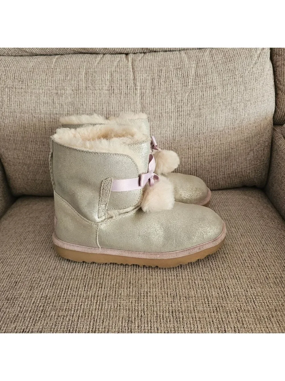 UGG Gita Metallic Snow Boots